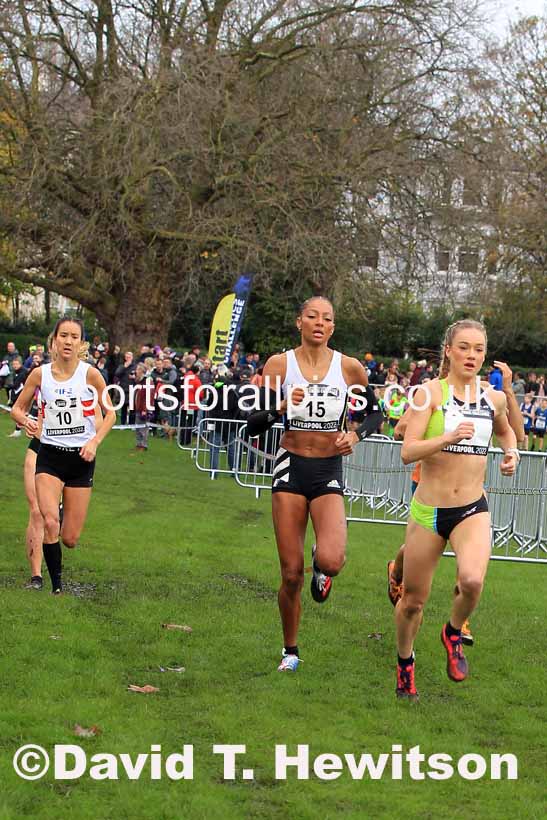 European Womens Short Course Relay Trials, 2022 British Athletics Cross Challenge, Sefton Park, Liverpool.  Photo: David T. Hewitson/Sports for All Pics